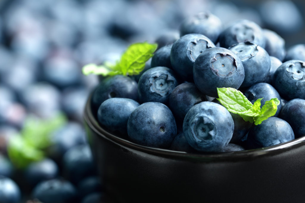 blueberries, breast cancer