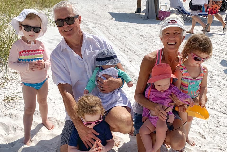 Grandkids beach