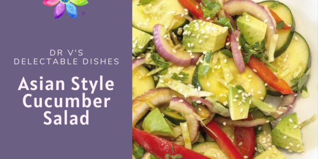 Asian Style Cucumber Salad