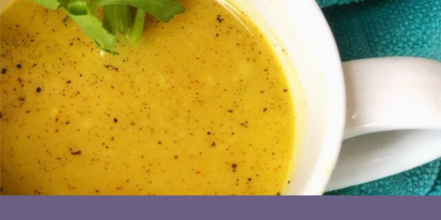 Comforting Cauliflower Turmeric Soup