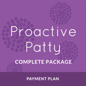 1 - Proactive Patty Payment Plan
