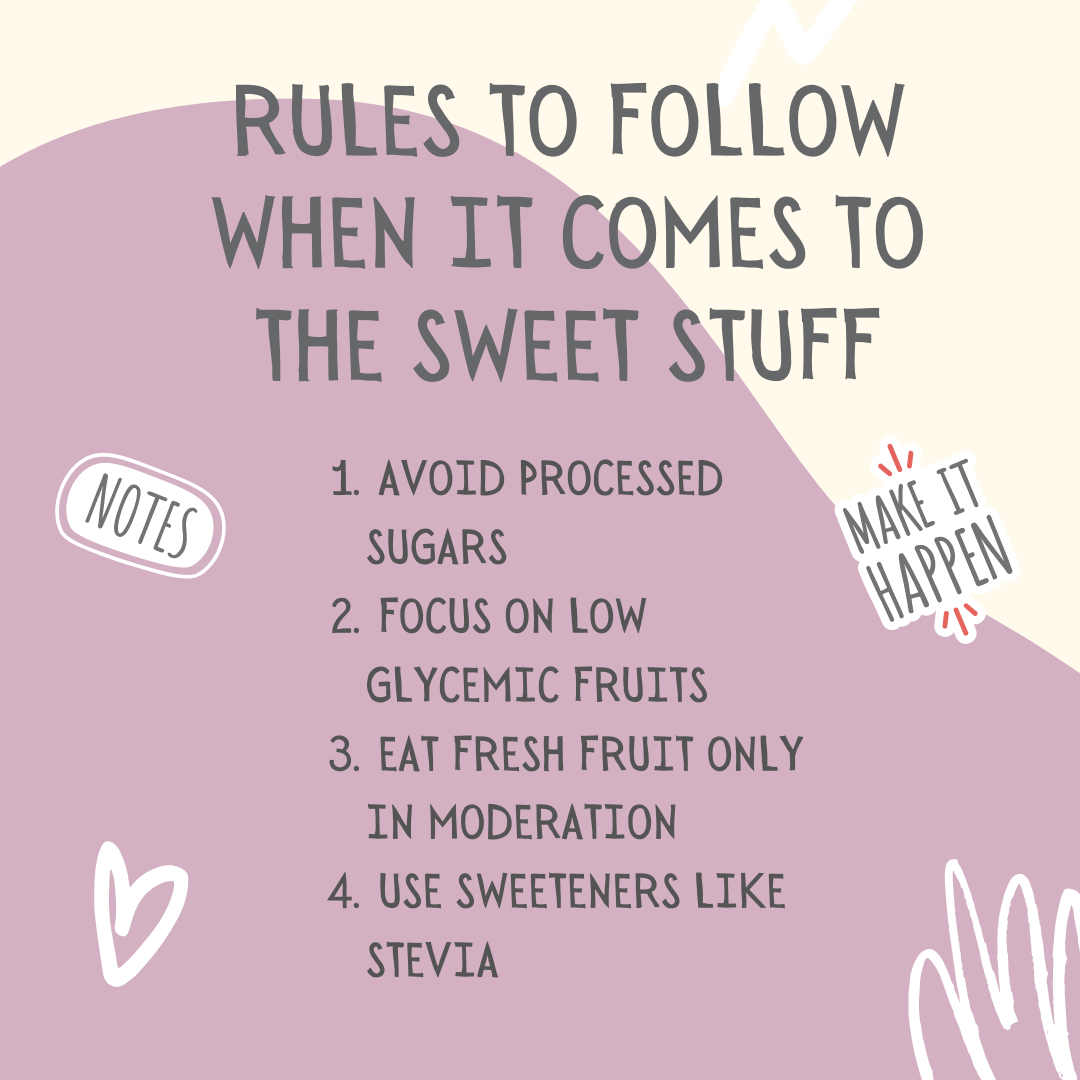 4 tips to avoid sweets