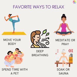 favorite ways to relax