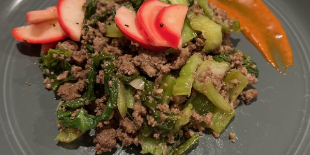 Spicy Beef Stirfry