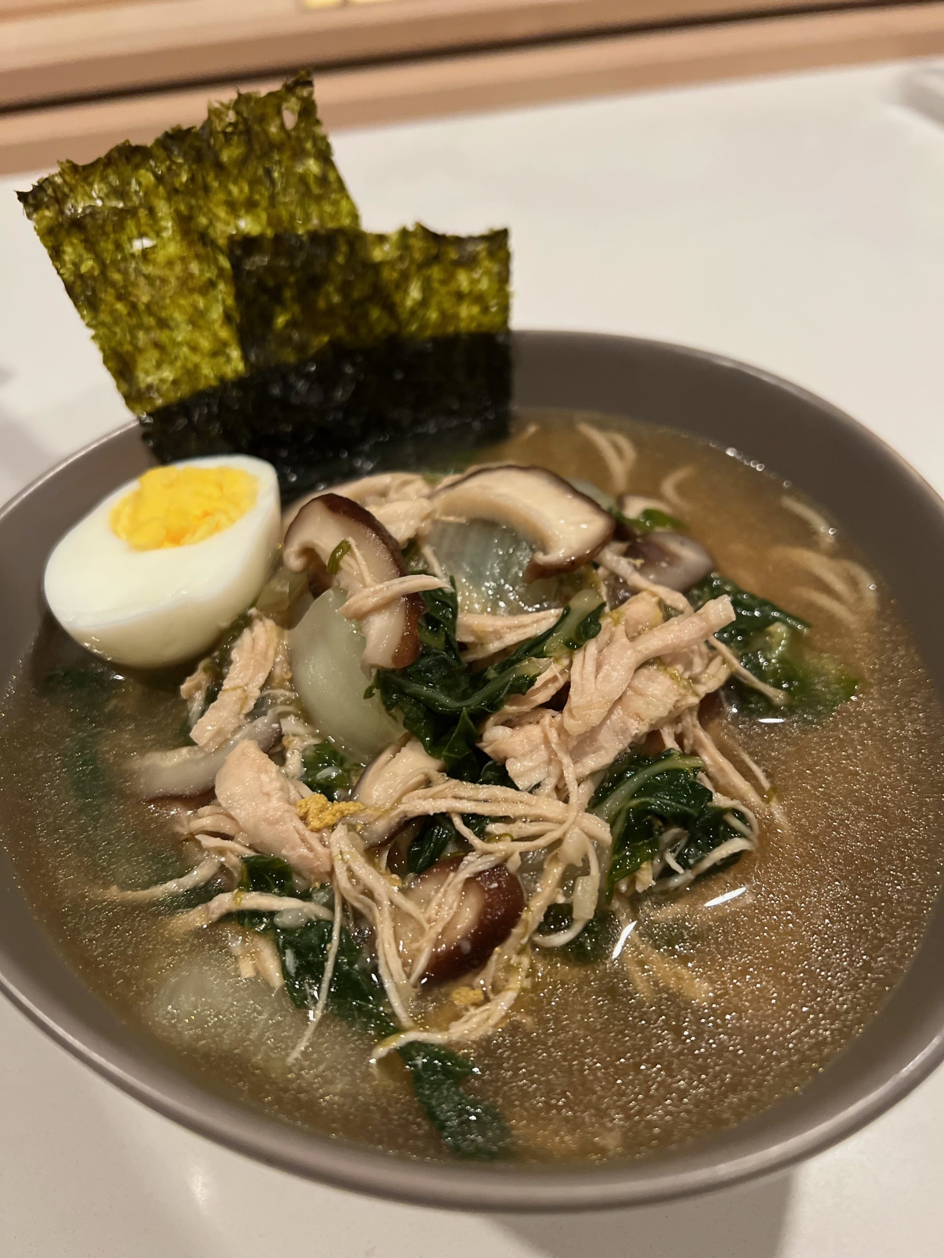 Miso Chicken Soup Breast Cancer Conqueror