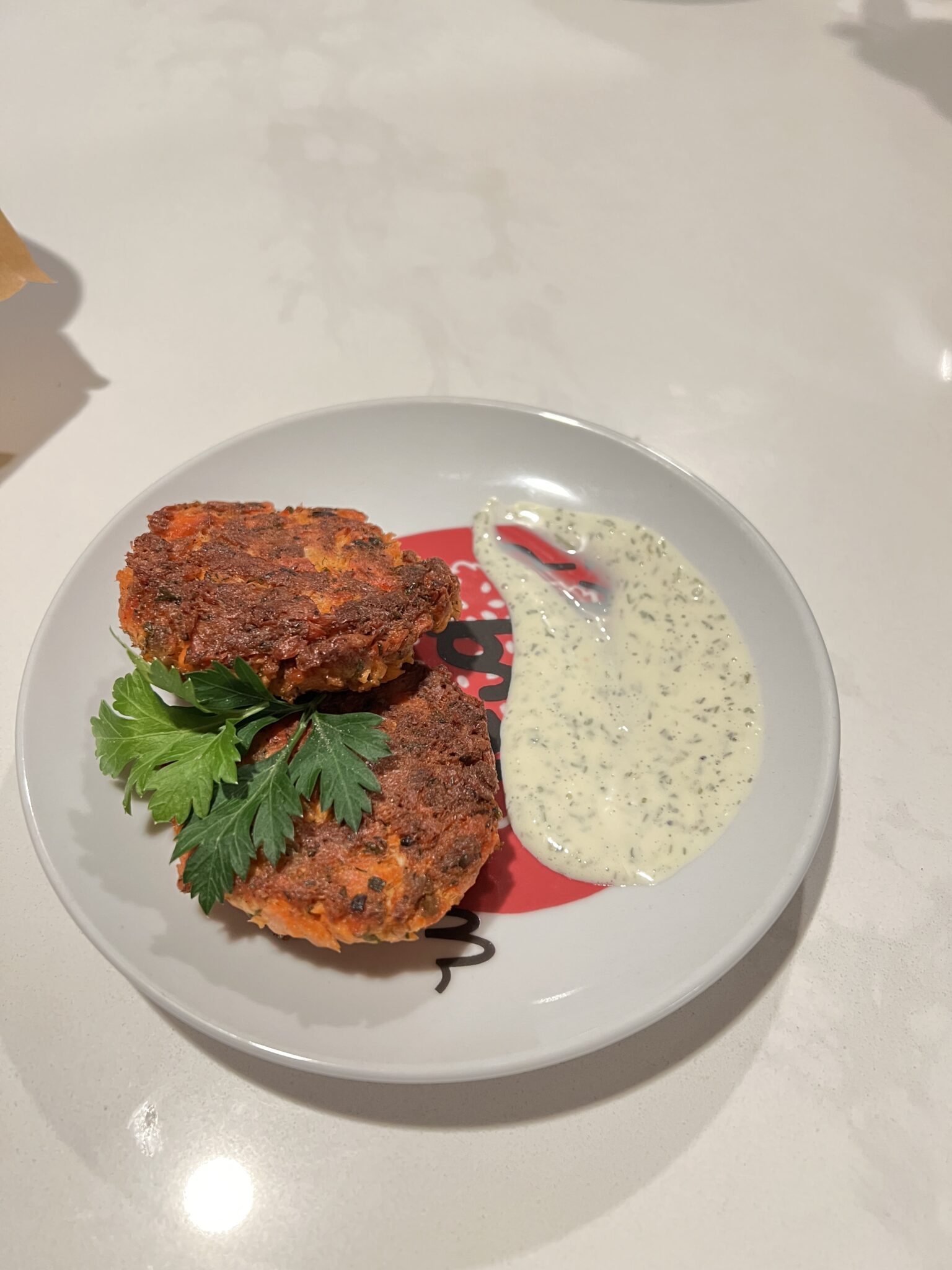 Zesty Salmon Patty Breast Cancer Conqueror