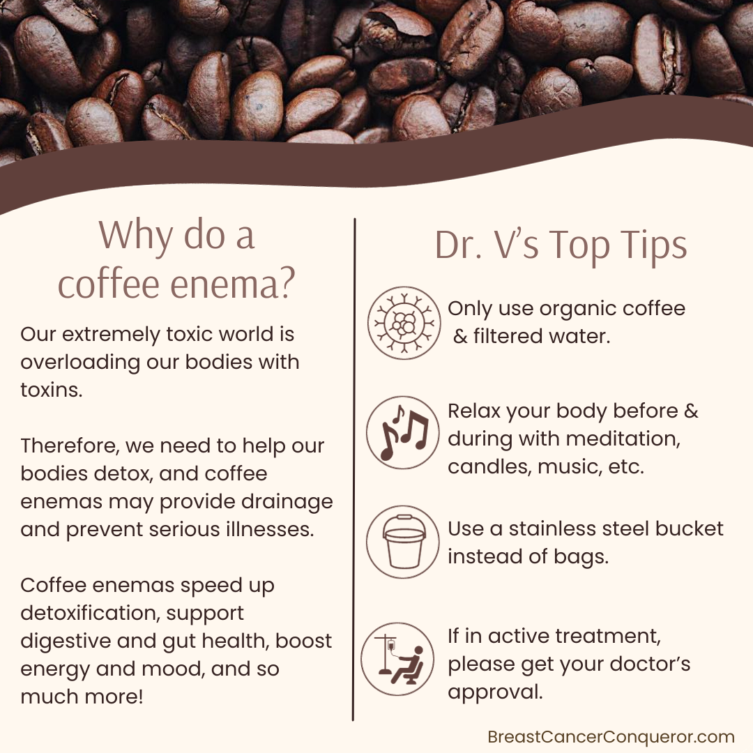 Coffee Enemas Just what you need to know Breast Cancer Conqueror