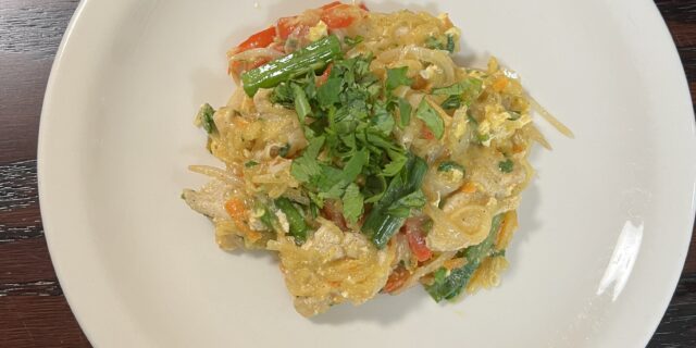 spaghetti squash pad thai recipe