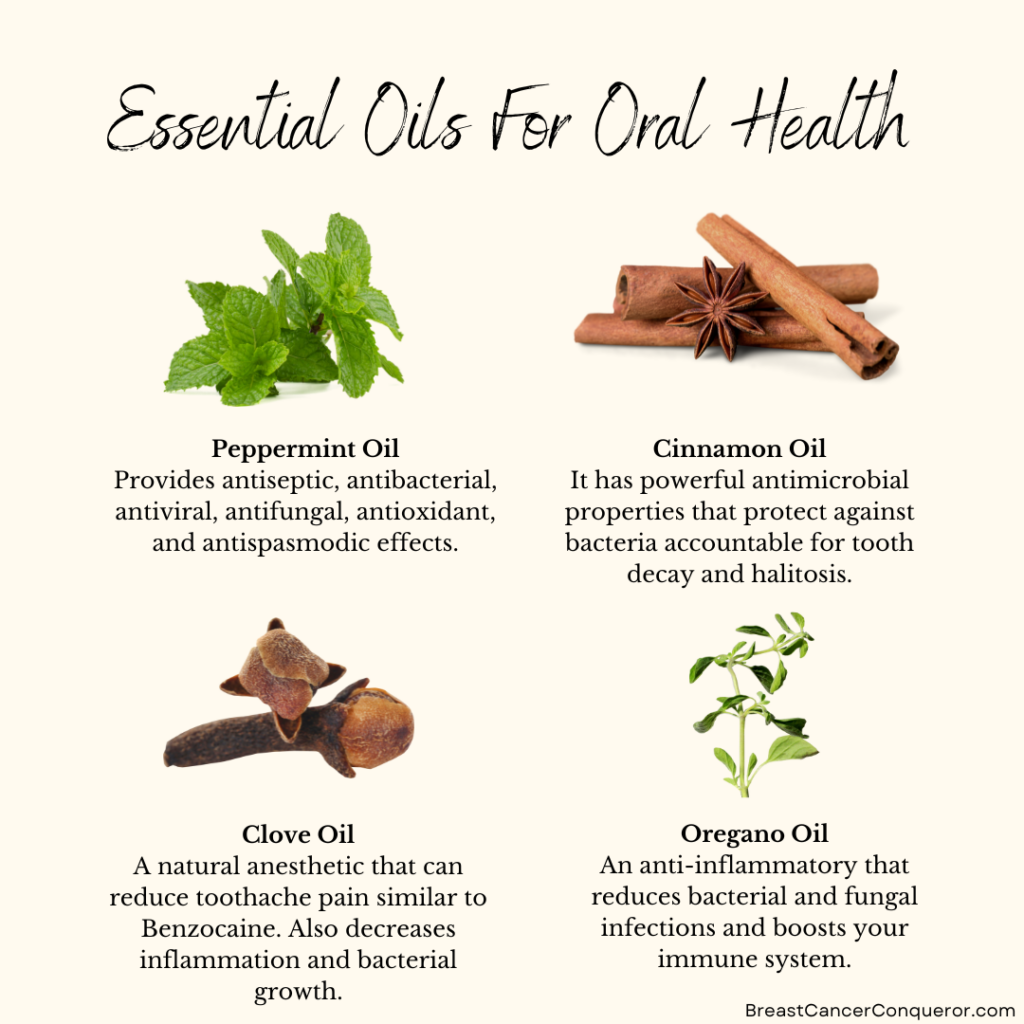 essential oils for oral health