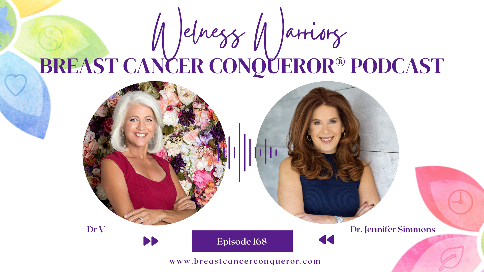 Dr. V and Dr. Jennifer Simmons discuss the Breast Cancer Breakthroughs Summit