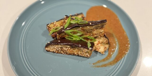 Miso Glazed Asian Eggplant Recipe
