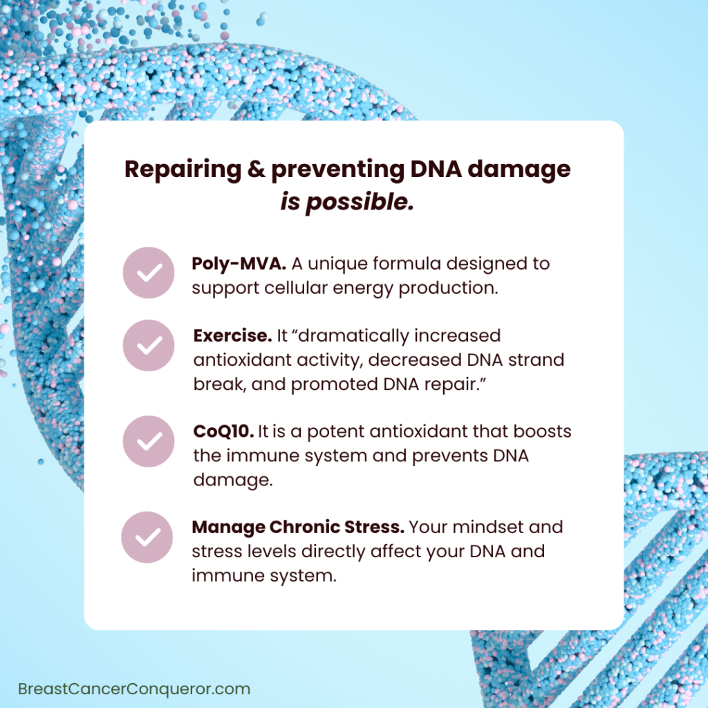 How to repair DNA damage