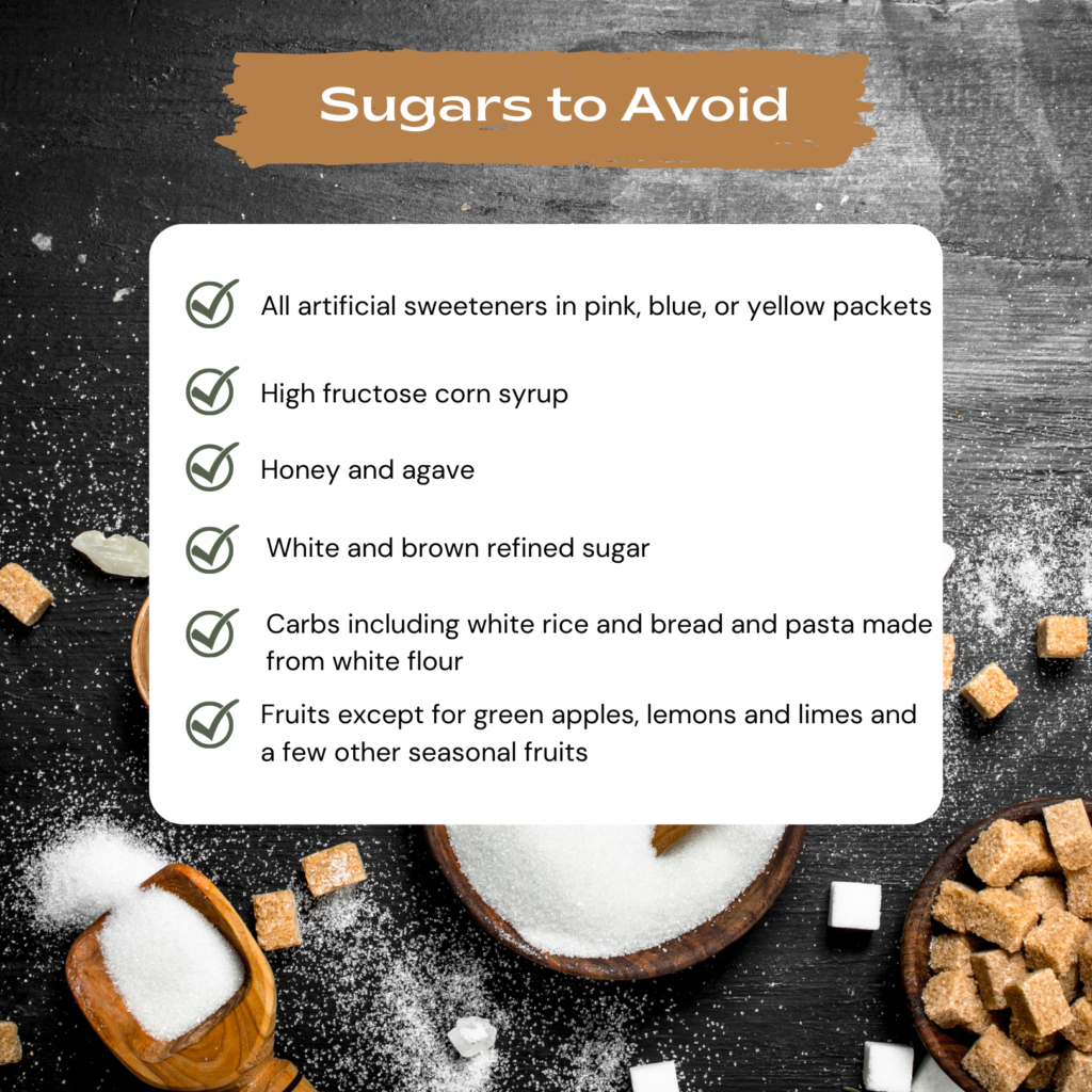 sugars to avoid