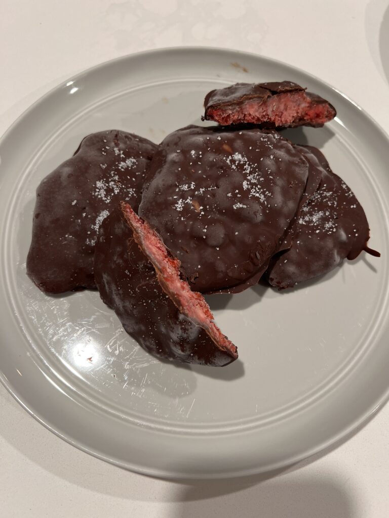 Chocolate Fruit Bites