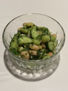 Anti-cancer edamame salad recipe