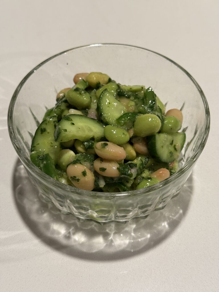 Anti-cancer edamame salad recipe