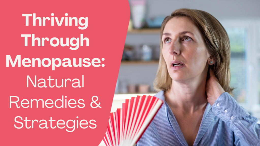 natural menopause remedies header image