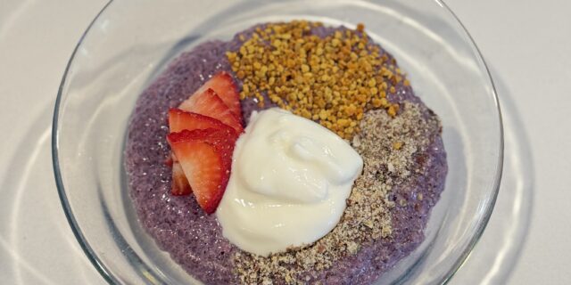 Blueberry smoothie chia recipe