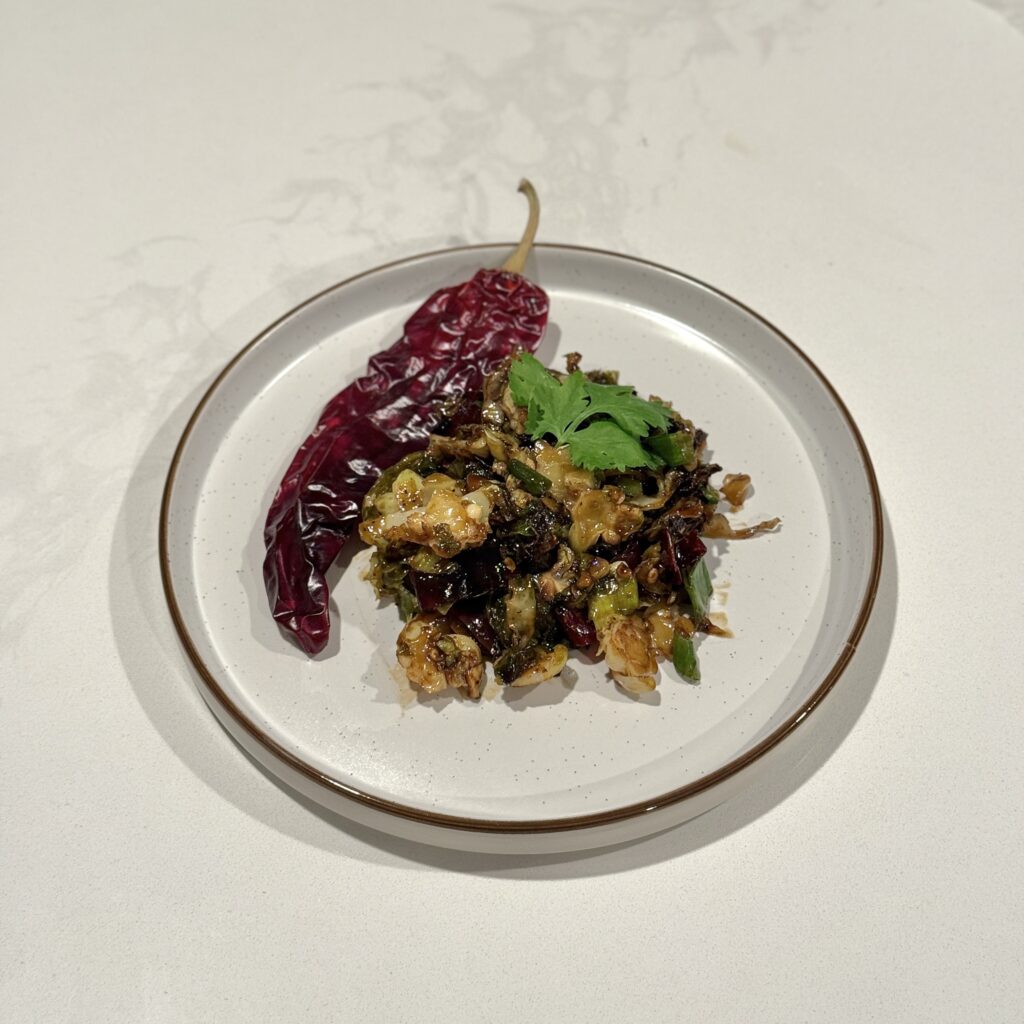 Kung Pao Brussels recipe