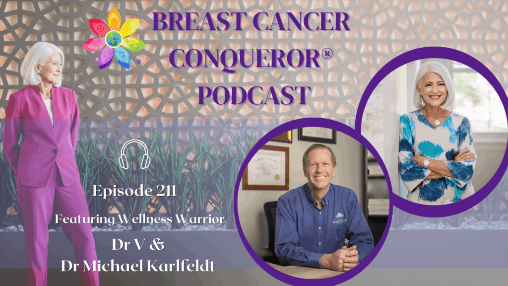 Dr V and DR K Breast Cancer Breakthrough podcast