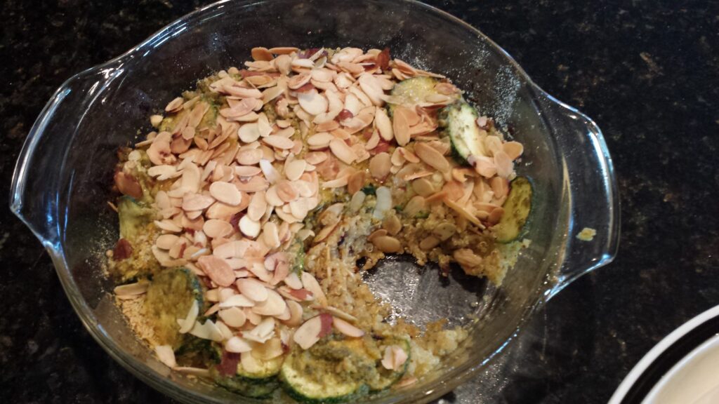 Zucchini Pesto Casserole