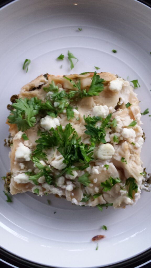 Cauliflower Kale Lasagna