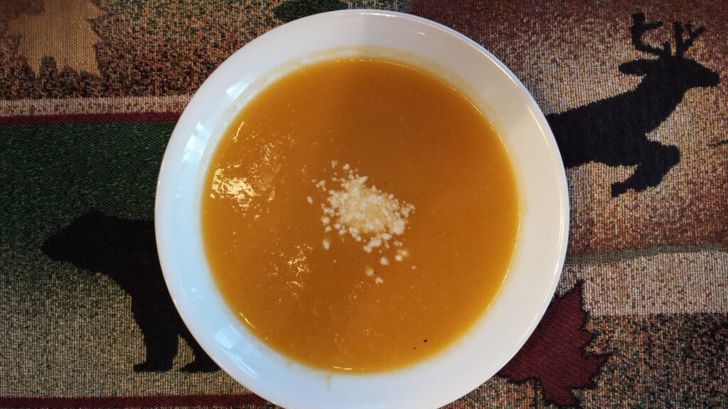 Spiced Apple-Butternut Squash Soup