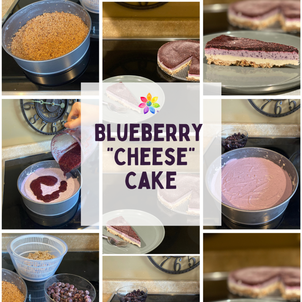 Blueberry “Cheese” Cake