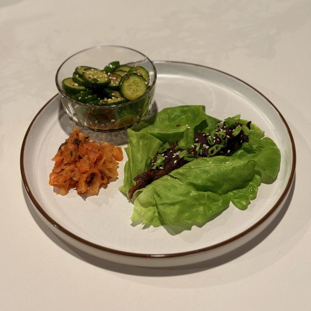 Galbi: Korean Short Rib Lettuce Wraps