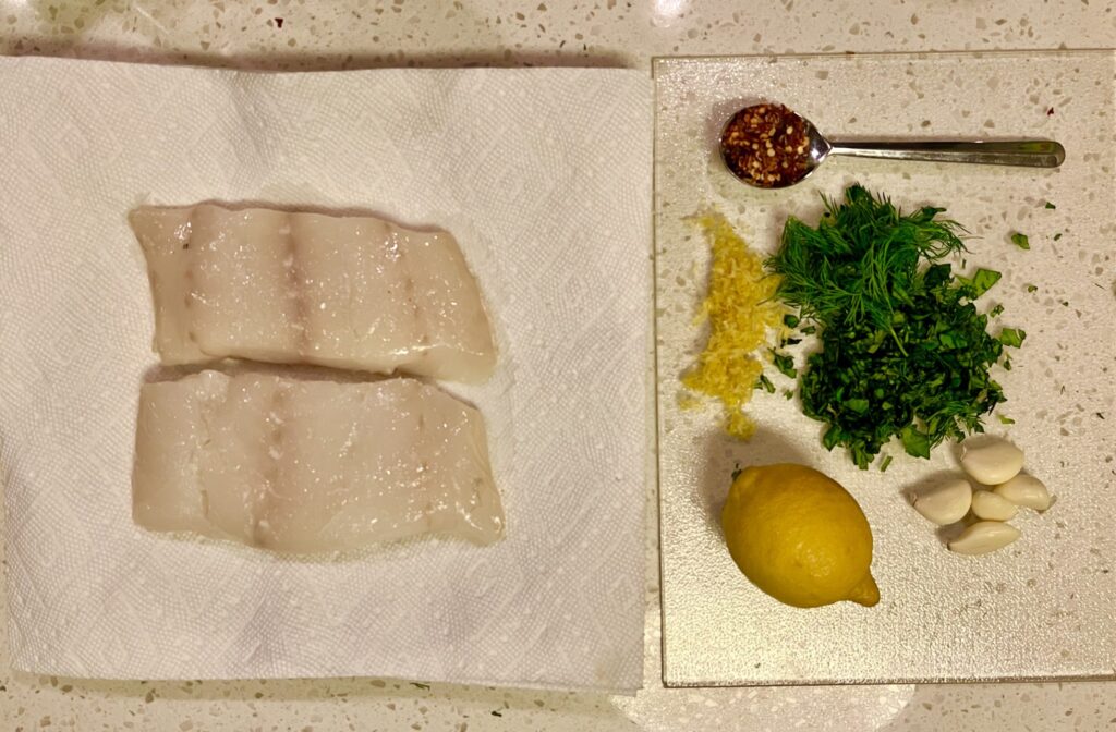 Basil & Tomato Cod