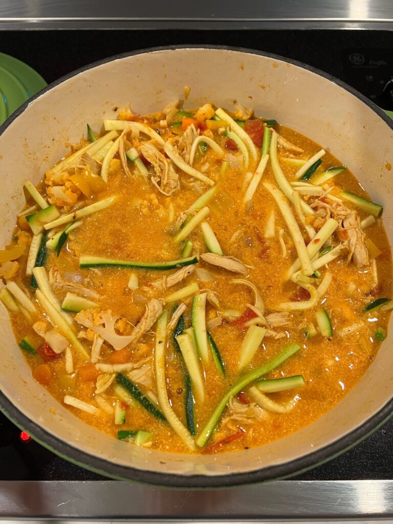 Curry Zoodle Soup