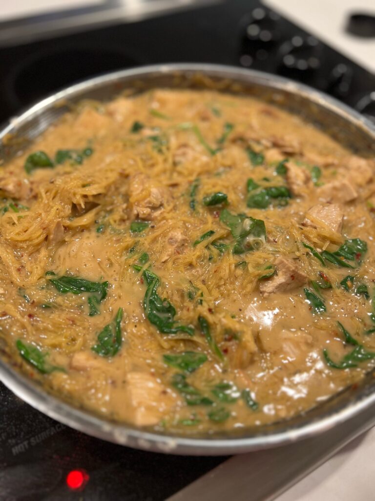 Cheesy Spaghetti Squash