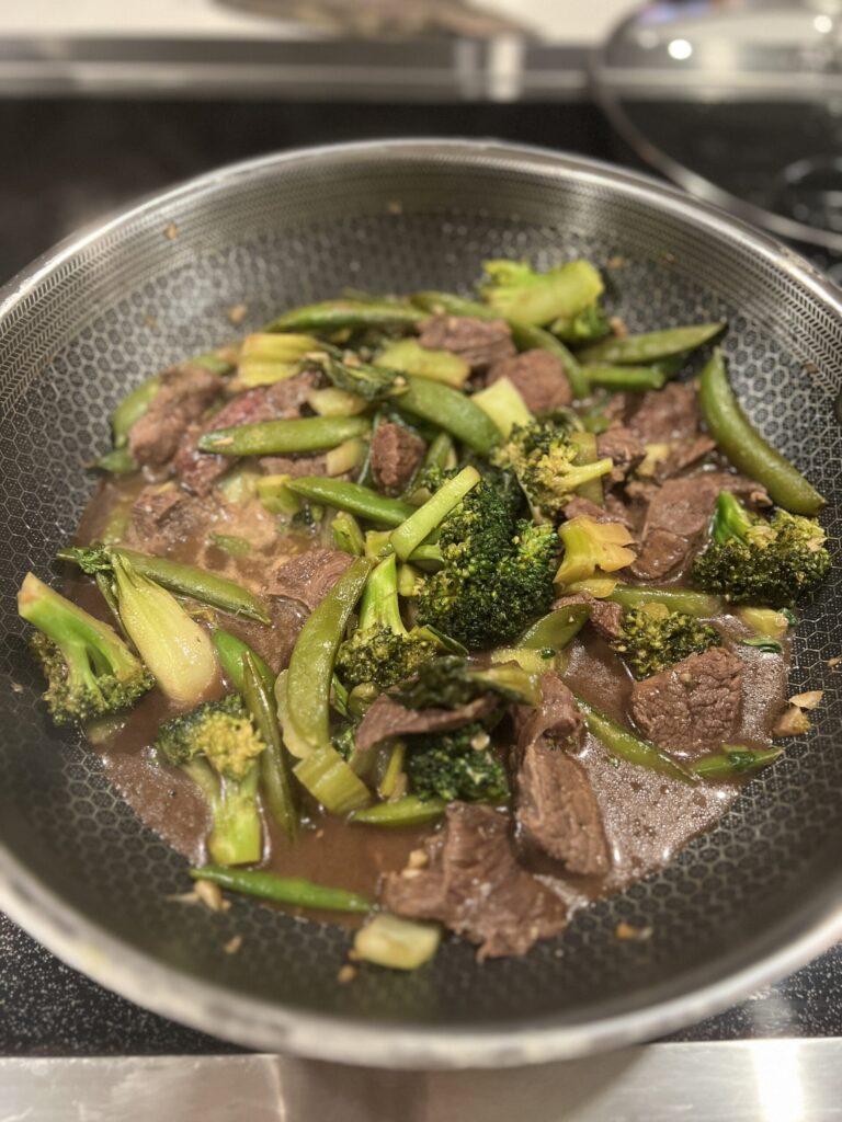 Ginger Beef Stir Fry