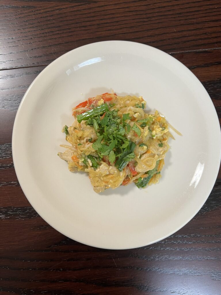 Spaghetti Squash Pad Thai