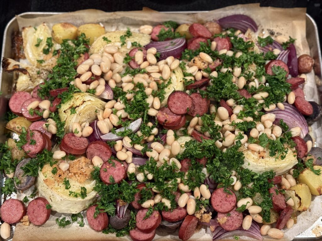 Cabbage Sheet Pan