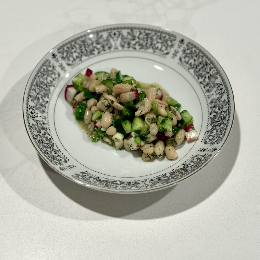Fresh Dill Bean & Cruciferous Salad