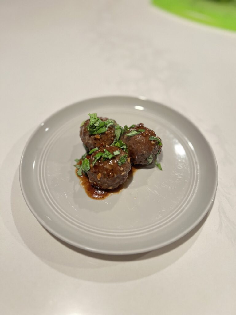 Garlic Meatballs