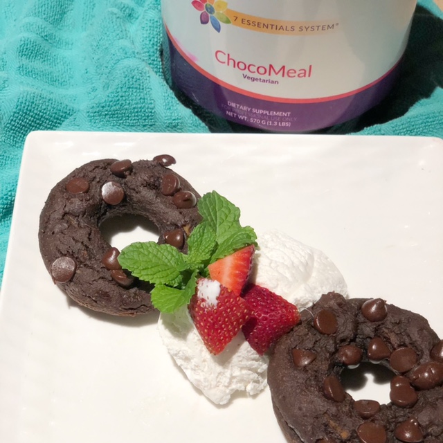 Chocolate Protein Donuts