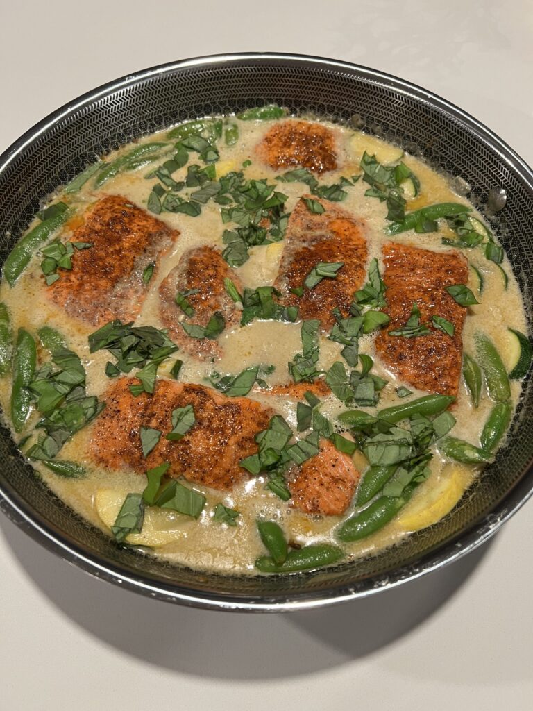 Green Curry Salmon