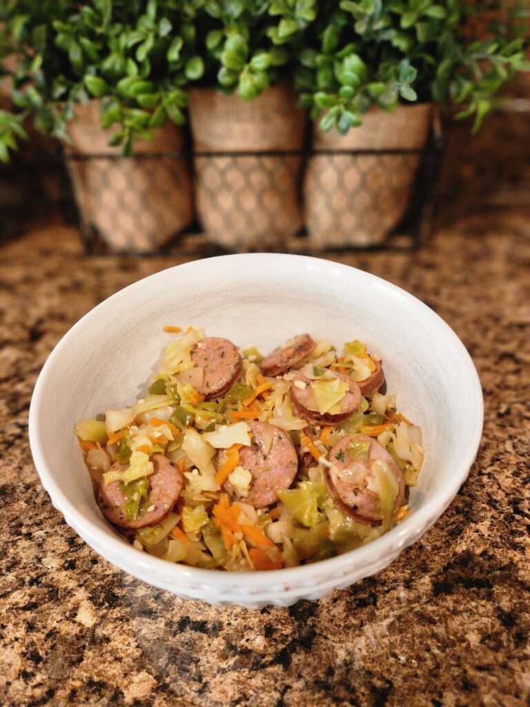 Sausage and Cabbage Stir Fry