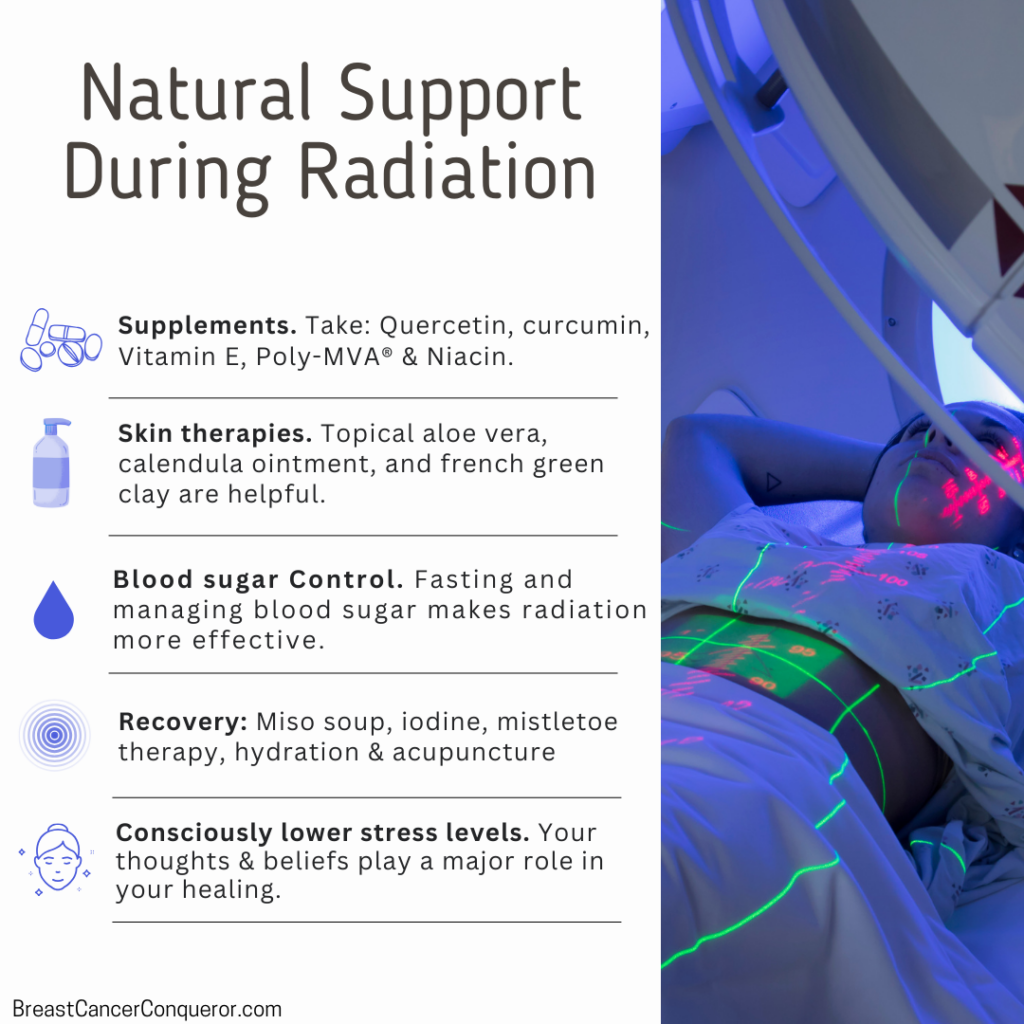 natural support during radiation