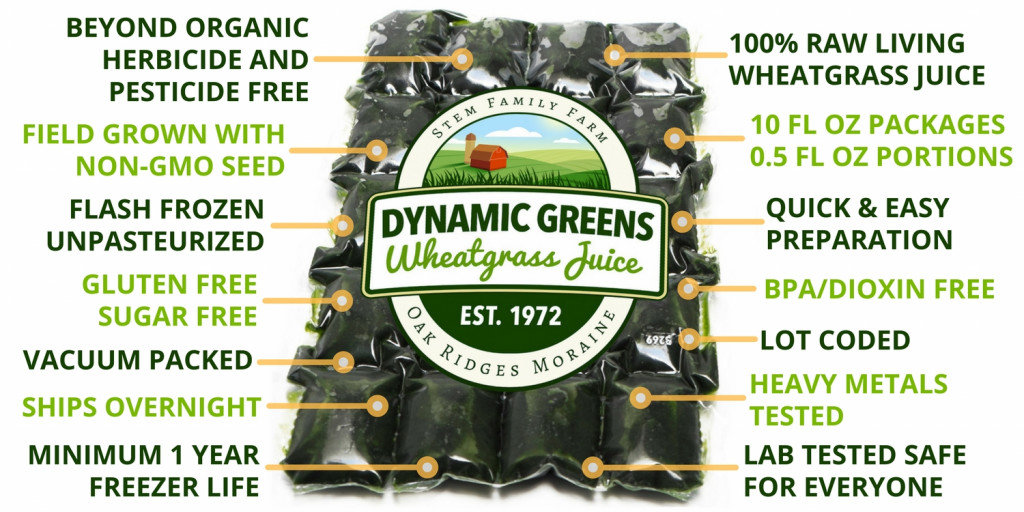 Dynamic Greens Wheatgrass benefits